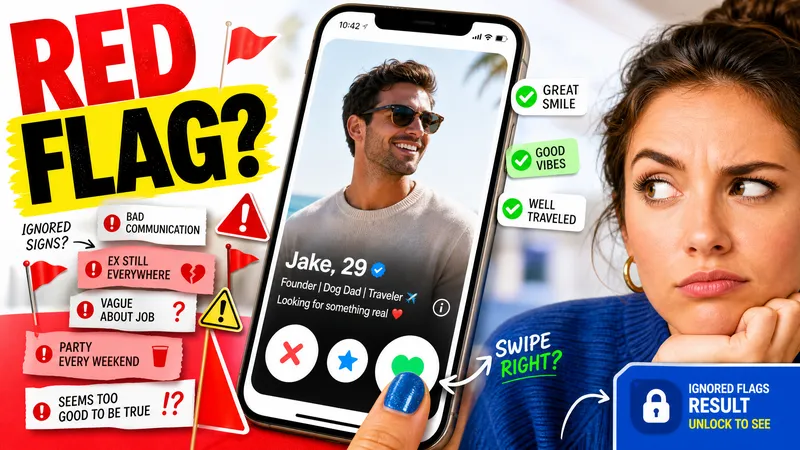 Which Dating Red Flag Are You Most Likely to Ignore