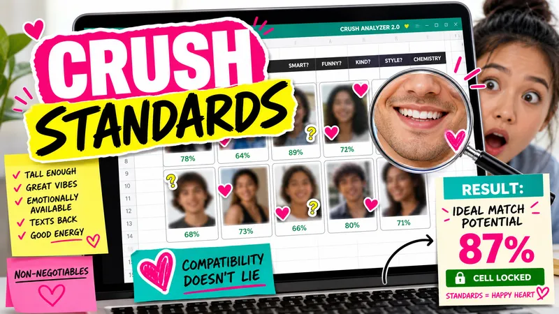 What Does Your Crush Type Reveal About Your Hidden Standards