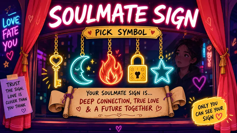 Choose One Romantic Symbol and Reveal Your Soulmate Type