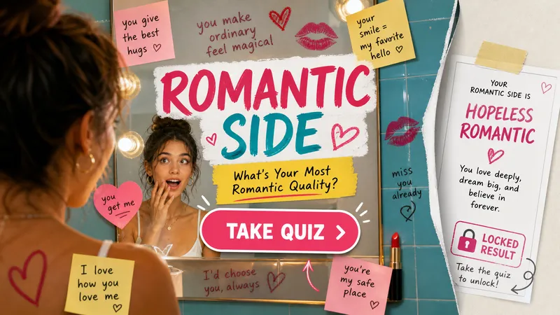 Pick a Love Quote and Reveal Your Hidden Romantic Side