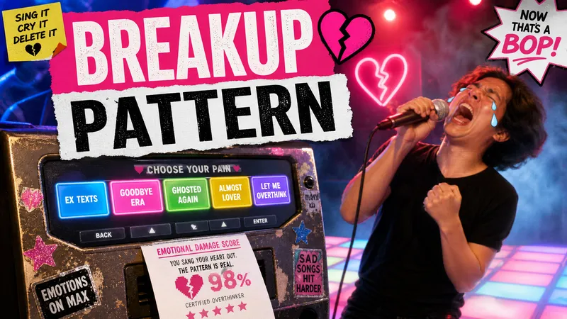 Choose a Breakup Song and Reveal Your Emotional Love Pattern
