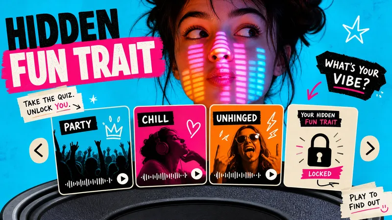 Pick a Playlist Mood and Reveal Your Hidden Fun Trait