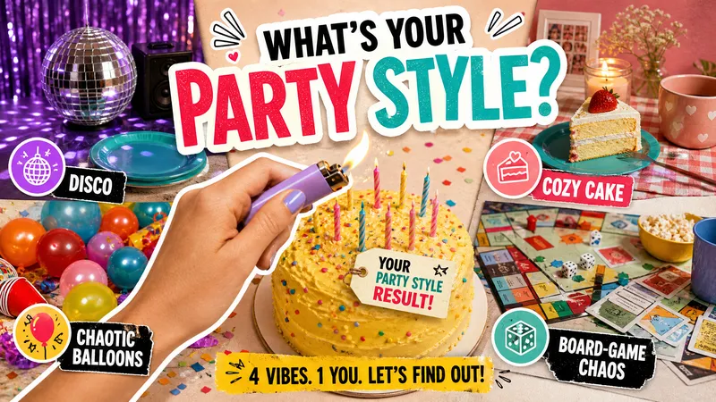 What Does Your Birthday Party Style Reveal About You
