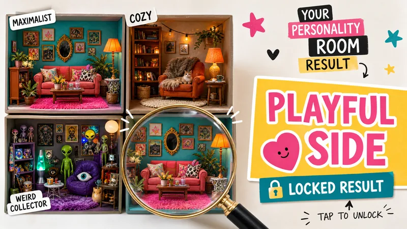 Pick a Room Decor Style and Reveal Your Playful Personality