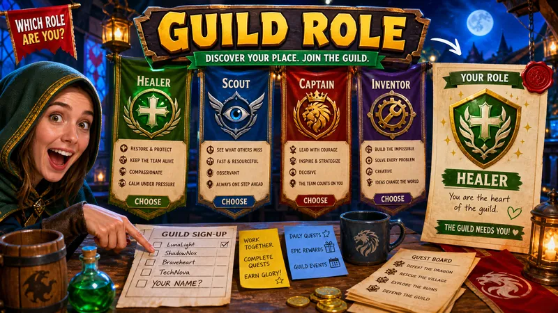 Choose a Fantasy Guild and Discover Your Team Role