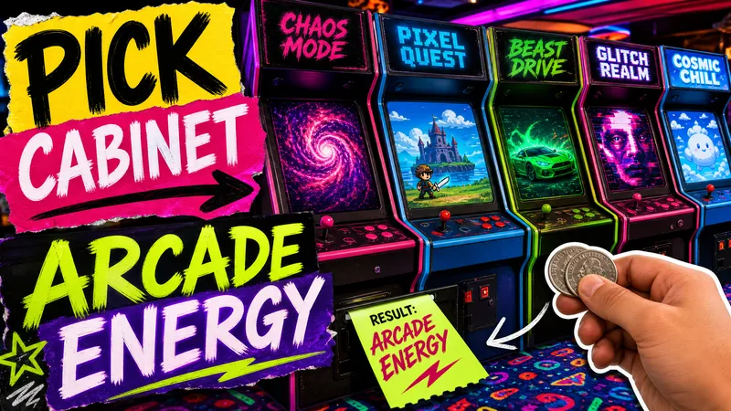 Which Arcade Machine Matches Your Inner Game Energy