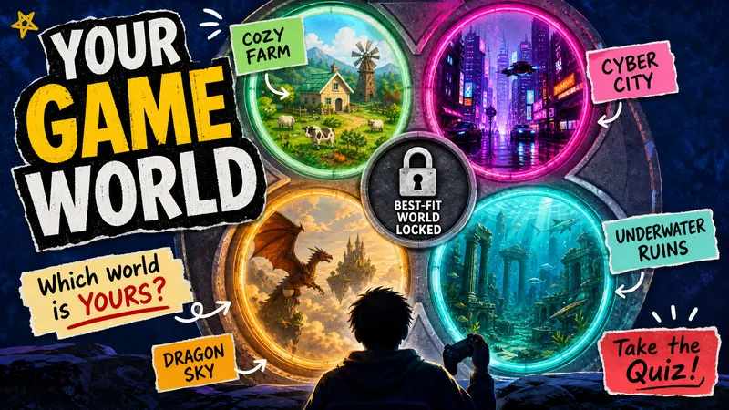 Which Game World Would Fit Your Personality the Best