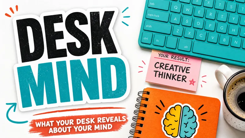 What Does Your Desk Style Reveal About Your Mind