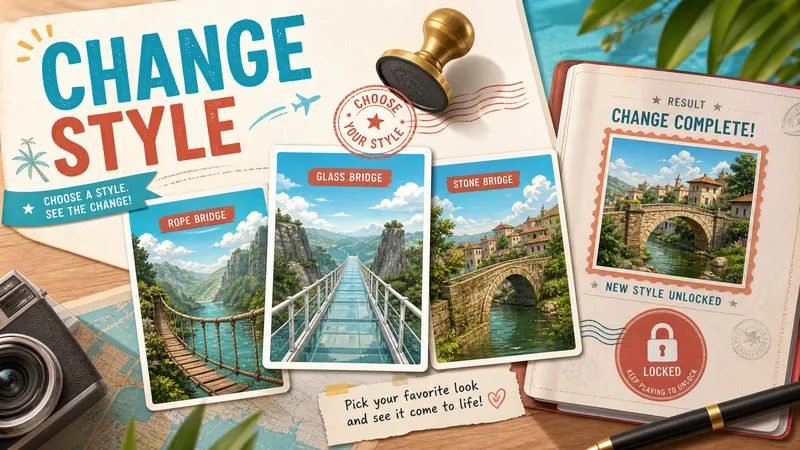 Choose a Bridge and Discover Your Change Personality