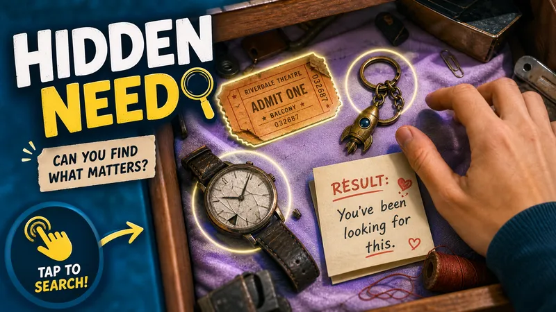 Choose a Lost Object and Discover Your Hidden Need