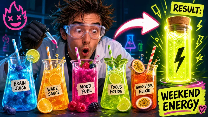 Pick a Colorful Drink and Reveal Your Weekend Energy