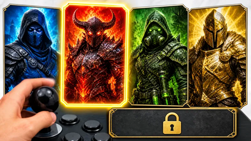 Pick a Game Character Class and Reveal Your Play Style