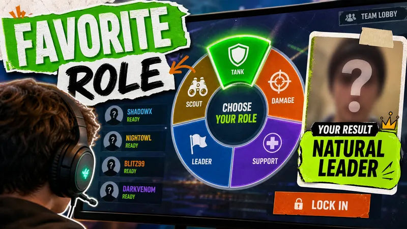 What Does Your Favorite Game Role Reveal About You