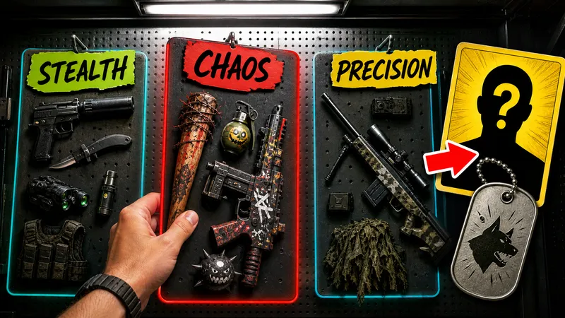 Pick a Weapon Loadout and Reveal Your Battle Personality