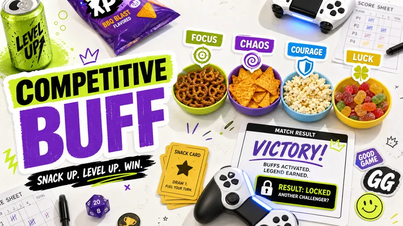Pick a Game Night Snack and Reveal Your Competitive Vibe