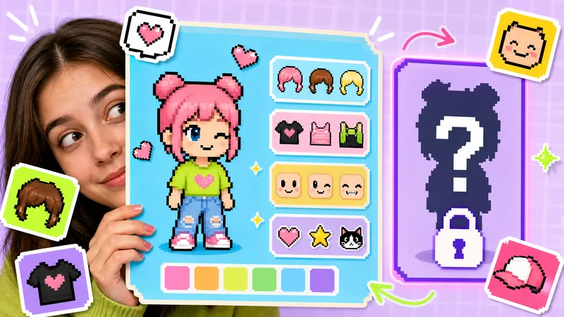 Pick a Pixel Avatar and Reveal Your Digital Identity