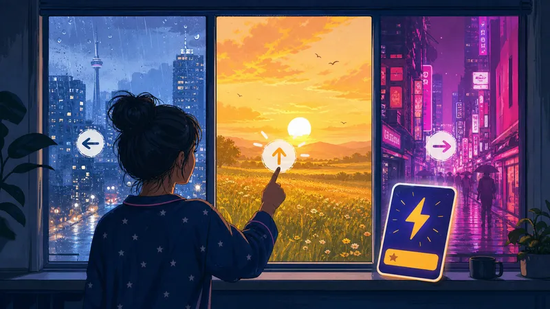 Pick a Window View and Reveal Your Future Energy