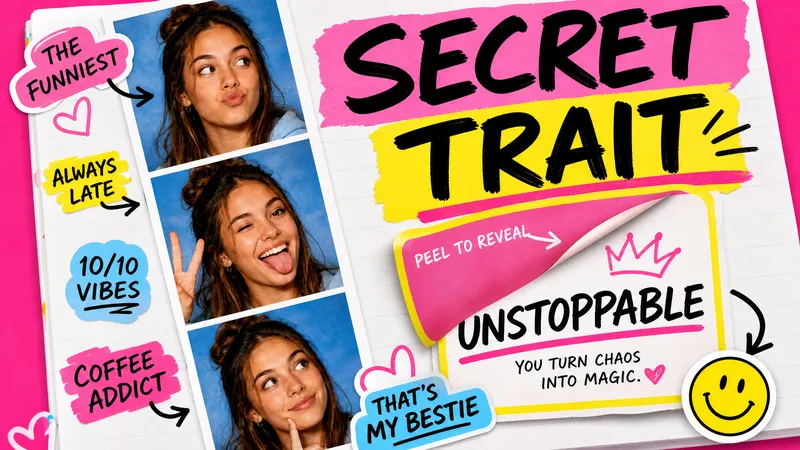 Which Secret Trait Do Your Friends Notice First