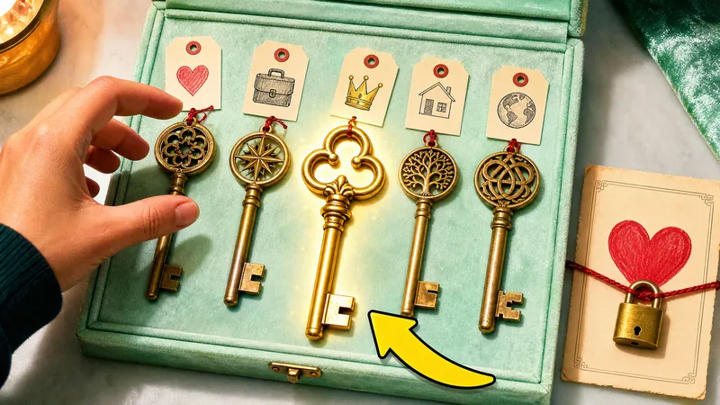Pick a Key and Reveal Your Hidden Life Priority